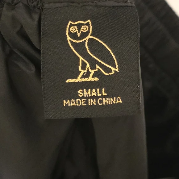 Ovo Men's Black Nylon Pants Size Small Mens - Picture 3 of 4